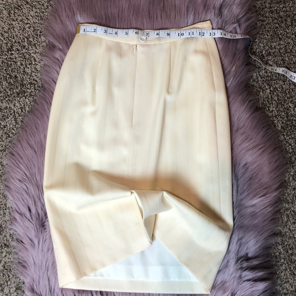 Emanuel Ungaro Paris Parallele Ivory Skirt size 6 - Picture 3 of 8